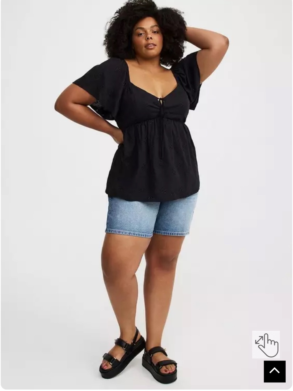 Torrid Peplum Top